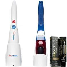 Imagem de Massageador Elétrico Muscular Fisioterapia Sem Fio + Pomada Para Massa