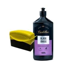 Imagem de Kit Cadillac Brilha Pneus (pretinho) 500ml + Aplicador