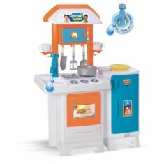 Imagem de Cozinha Infantil Completa Torneira Sai Água de Verdade Magic Toys