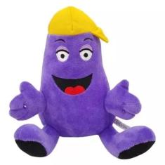 Imagem de Pelúcia Monstro Roxo Grimace Shake Jogo - Já No Brasil - MEGA TOYS 