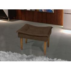 Imagem de Banqueta para penteadeira  estofadoda pillow d-28 - pes palito - DELAC