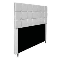 Imagem de Cabeceira Estofada Manchester 140 cm Casal Suede  - ADJ Decor