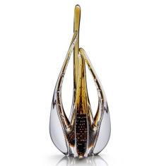 Imagem de Escultura Em Cristal Murano Marrom 48Cm - São Marcos