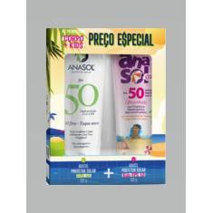 Imagem de Kit Anasol Fps 50 Corpo 120G + Fps 50 Kids 100G - Dahuer