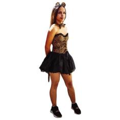 Imagem de Fantasia Oncinha Teen Com Acessórios - Sulamericana Fantasias