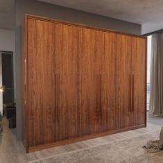 Imagem de Guarda-Roupa Casal Monza 100%Mdf 6 Portas 6 Gav Bom Pastor