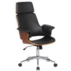 Imagem de Cadeira De Escritório Coimbra - Pu Preto