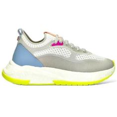 Imagem de Tênis Petite Jolie Puff Sneaker PJ7130 Branco Multi Colorido