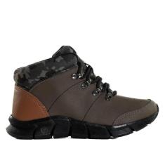 Imagem de Tênis Infantil Menino Ortopé 23110057 Verde-Masculino