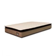 Imagem de Colchão Solteiro Espuma D45 Pillow Top Dubai 88x188x24cm Bordô