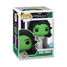 Imagem de POP! SHE-HULK - MULHER HULK COM VESTIDO DE GALA - GLITTER #1127 – FUNKO