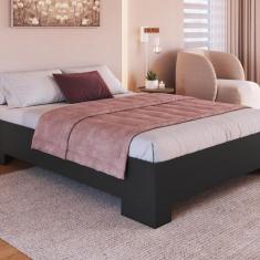 Imagem de Cama de Casal Box com Estrado Fixo 140 Xangai - Art in Móveis