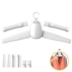 Imagem de Cabide Secador Roupas Elétrico Portátil Camisa Tênis Bivolt - DS, Bran