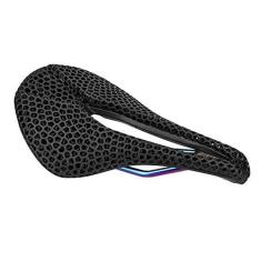 Imagem de selim de bicicleta,Almofada de assento de bicicleta para bicicleta de bicicleta de estrada MTB confortável impressão 3D em favo de mel para bicicleta