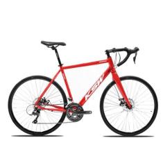 Imagem de Bicicleta Speed Road Aro 700 KSW Grupo GTA Z9 18 Marcha 2x9V, Vermelho