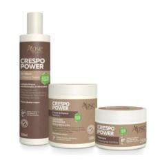 Imagem de Kit Crespo Power Co Wash, Máscara E Creme De Pentear Apse - Apse Cosme