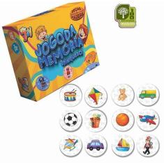 Imagem de Jogo da Memória Brinquedos Colorido Certificado INMETRO