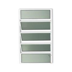 Imagem de Janela de Alumínio Basculante 100x100cm Vidro Mini Boreal Plus Brimak