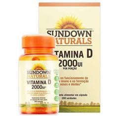 Imagem de Vitamina D 2000UI – Sundown Naturals 200 cápsulas