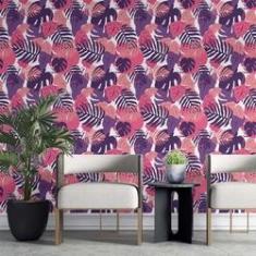 Imagem de Papel De Parede Adesivo Folha N02060 Rolo 0,58X3M