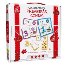 Imagem de Quebra-Cabeça Primeiras Contas Brincadeira de Criança