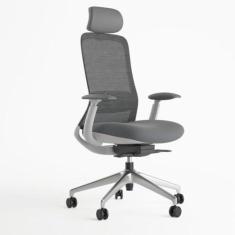 Imagem de Cadeira Presidente Bella Ghw Cinza Claro