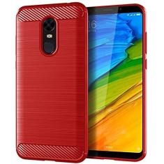 Imagem de Capa para Xiaomi Redmi Note 5 Pro, com sensação suave, proteção total, anti-arranhões e impressões digitais + capa de celular resistente a arranhões para Xiaomi Redmi Note 5 Pro