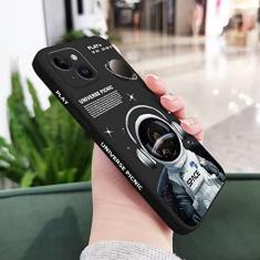 Imagem de Capa de telefone astronauta para iphone 15 14 13 12 11 pro max mini x xr xs max se2020 8 7 plus 6 6s plus capa, preta, para iphone 13 mini