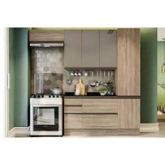 Imagem de Cozinha Modulada Completa Maxxi (2 Armários + 1 Balcão + 1 Paneleiro +