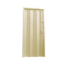 Imagem de Porta Sanfonada Pvc 0,84x2,10 Multilit bege - Plasflex