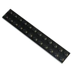 Imagem de LEGO Partes e Peças: Placa Preta 2x12 x10