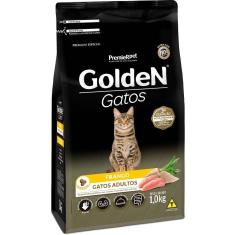 Imagem de Ração Seca PremieR Pet Golden Gatos Adultos Frango - 1 Kg