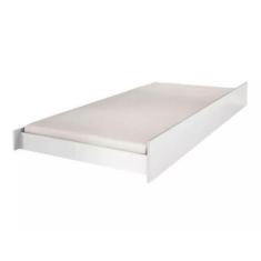 Imagem de Cama auxiliar tamanho solteiro ideal para ambientes com pouco espaço -