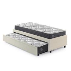 Imagem de Bicama Box Solteirão em Revestimento Sintético Areia 96x203 com Dois C