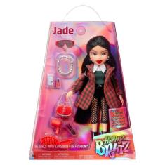 Imagem de Boneca fashion Bratz Alwayz Jade com 10 acessórios e pôster