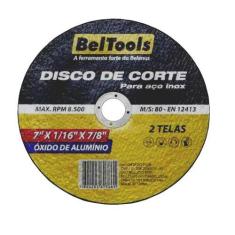 Imagem de Disco Corte P/ Metal 7 X 1/16 X7/8 Beltools