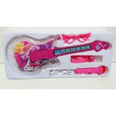 Imagem de Guitarra Girls Rock Infantil  Musical E Muito Divertido As Meninas Vai