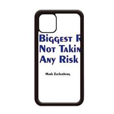 Imagem de O maior risco é não assumir nenhum risco para iPhone 12 Pro Max capa para Apple Mini Mobile Case Shell