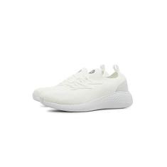 Imagem de RBX Tênis esportivo feminino Active sem cadarço, tênis de corrida leve, de malha de secagem rápida, fácil de calçar e tirar, Branco marfim, 38