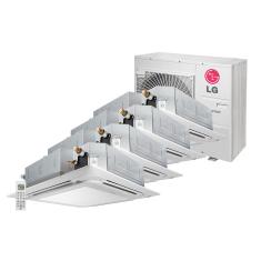Imagem de Ar Condicionado Multi Split Inverter LG Cassete 1x9.000, 2x12.000 e 1x18.000 BTU/h Quente e Frio - 220 Volts