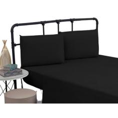 Imagem de Lençol De Cama Queen Size Revenda Sem Elástico Hotel Pousada Cama Box