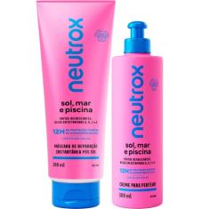 Imagem de Kit Neutrox Sol, Mar e Piscina Máscara + Creme para Pentear