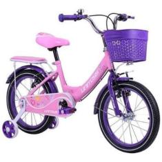 Imagem de Bicicleta Infantil Love Rosa Aro 16 - Unitoys