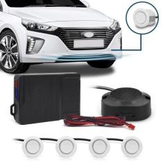 Imagem de Kit Sensores Dianteiros Branco Ford Edge 2007 2008 2009 2010 Estaciona