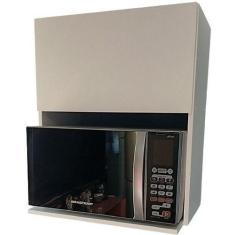 Imagem de Armário Aéreo Nicho Multiuso Cozinha Suporte Micro Ondas Mdf - Marcena