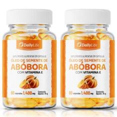 Imagem de Kit 2x Oleo de Semente de Abobora com Vitamina E  Cápsulas Softgel Ric