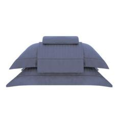 Imagem de Kit Jogo de Lençol Buddemeyer 4 Peças Cama Casal 300 Fios Cetim Damask