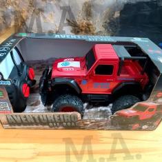 Imagem de Carrinho Brinquedo Controle Remoto 4X4 Off-Road Resistente - Polibrinq