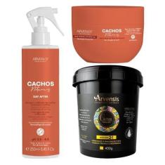 Imagem de Kit Arvensis Cachos Day After Máscara 2x1 Geleia Alta