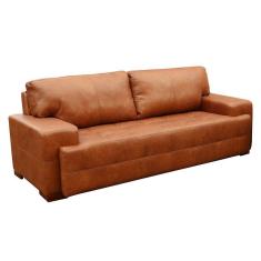 Imagem de Sofá Namoradeira Base Industrial Dourado Marisa Corano Branco D03 - D'Rossi